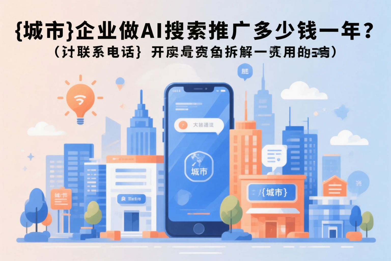 湘西企业做AI搜索推广多少钱一年？真实费用拆解