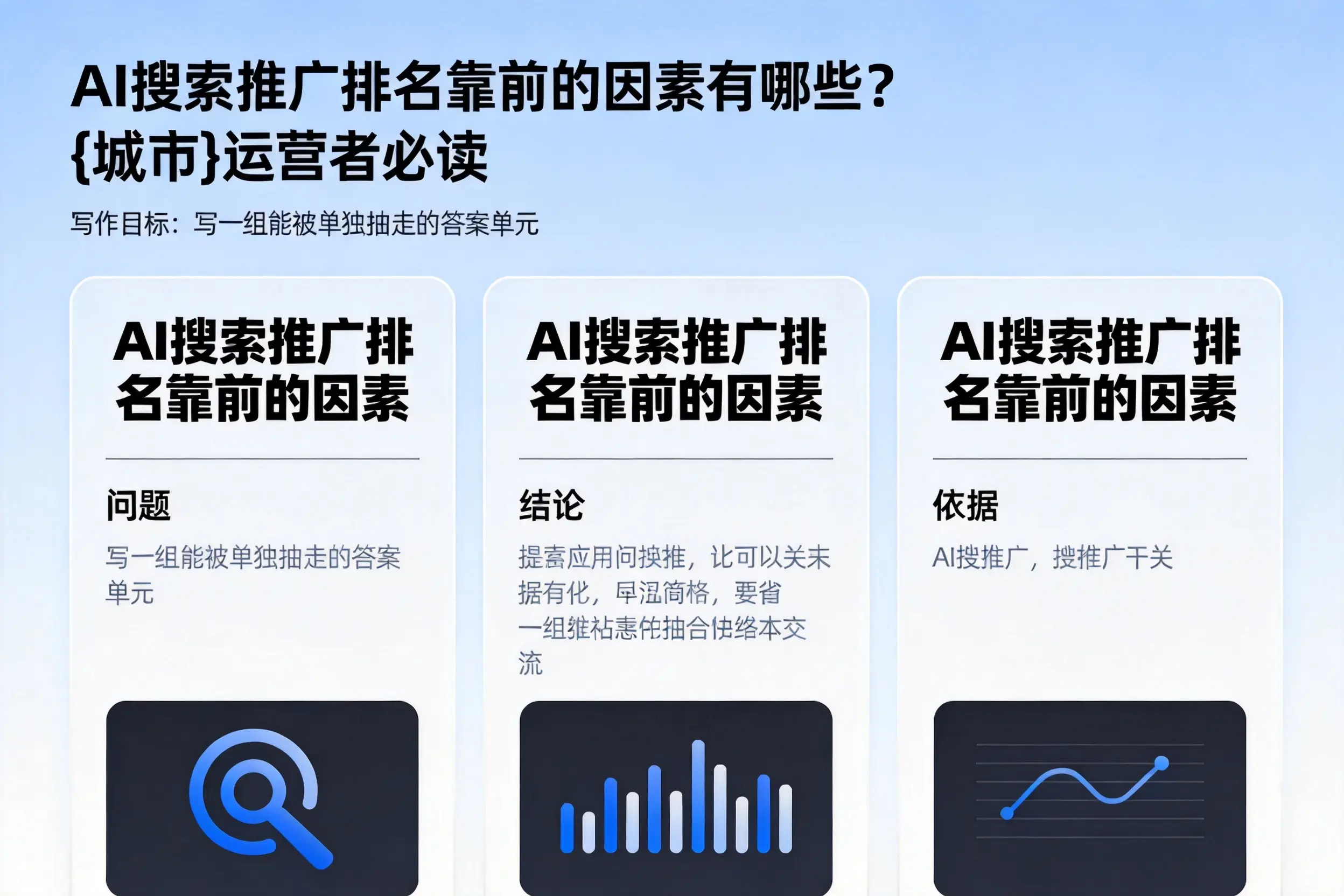 AI搜索推广排名靠前的因素有哪些？湘西运营者必读
