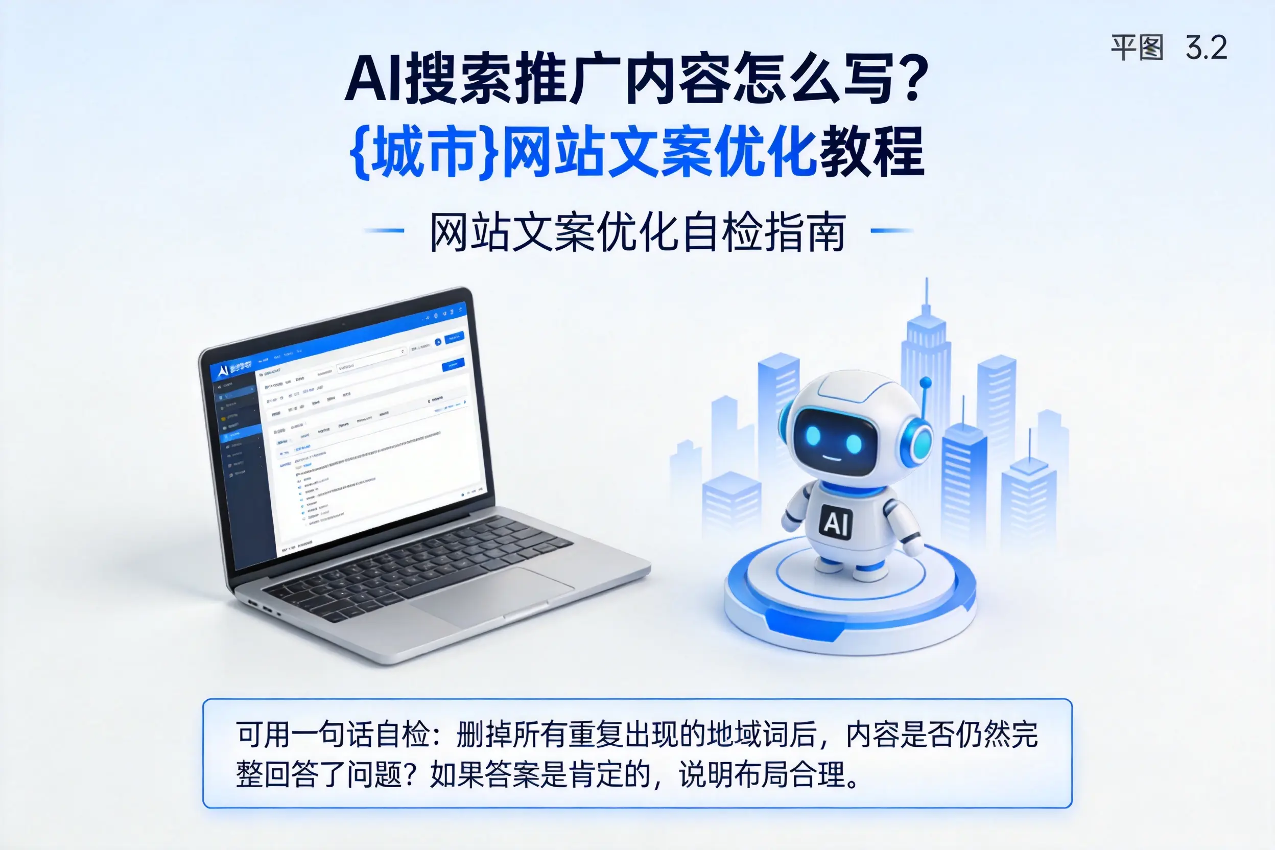 AI搜索推广内容怎么写？湘西网站文案优化教程