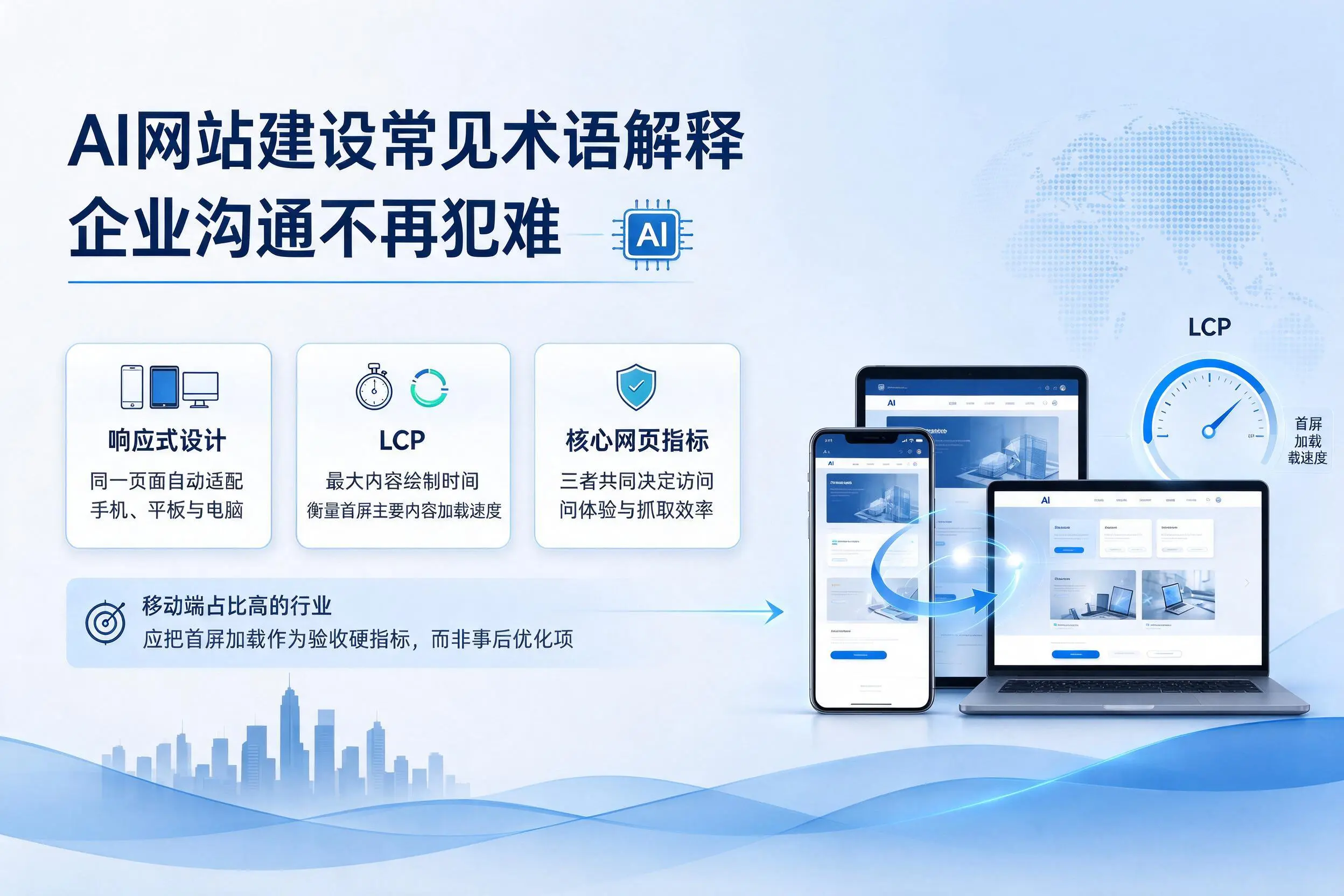AI网站建设常见术语解释,湘西企业沟通不再犯难